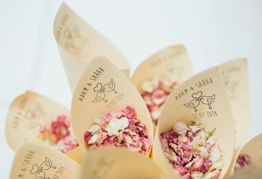 adornos para boda elegante