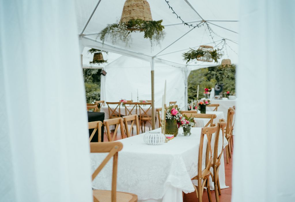 alquiler decoración mesas de boda